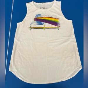 Chaser Kids White Pink Floyd Tank. Size 12. Excellent Condition.